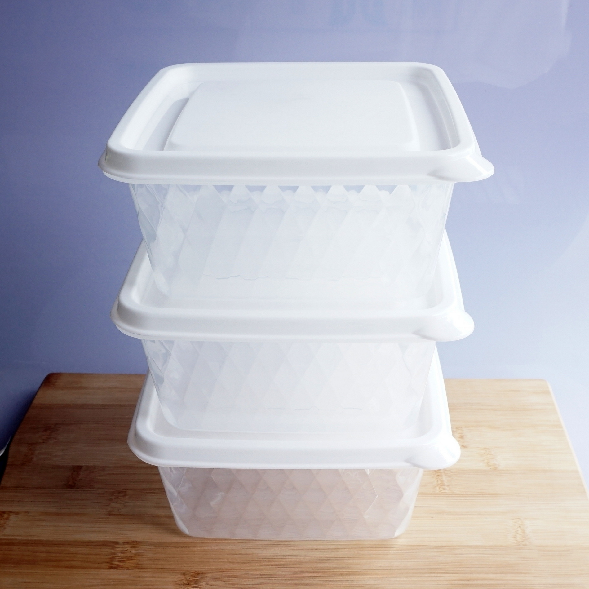 Laughing Buddha - 3 Pieces Storage Box (STB-3035) Square