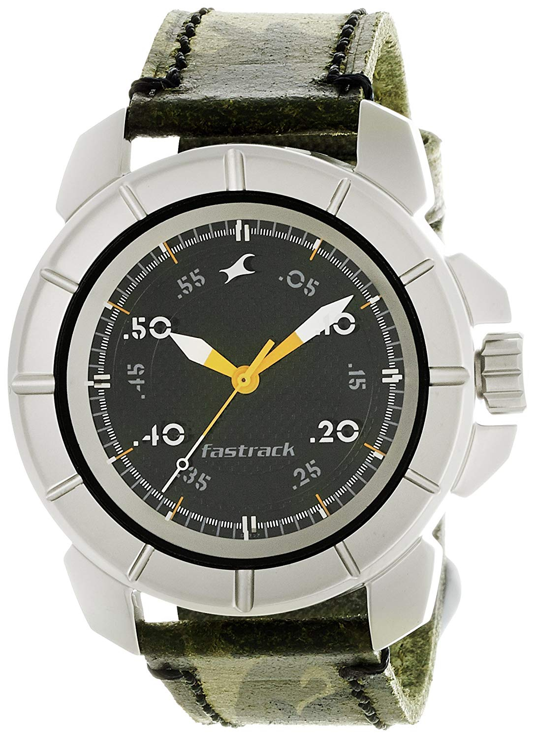 Fastrack Analog Black Dial Men's Watch - 3088SL02