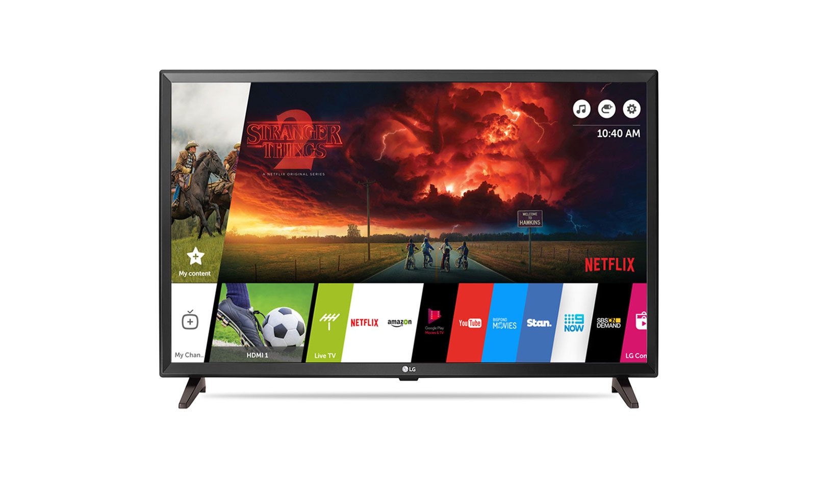 LG 32 inches LED HD Smart TV 32LJ610D