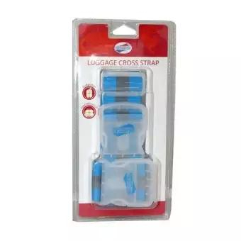 American Tourister Blue Luggage Cross Strap