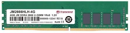 Transcend 4 GB JetRam DDR4 2666MHz