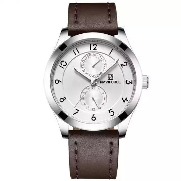 Naviforce Classic Time Analog Watch For Men NF3004