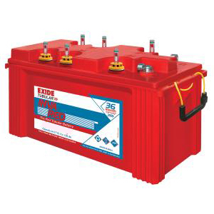 EXIDE IR350+ 100 AH TUBULAR BATTERY