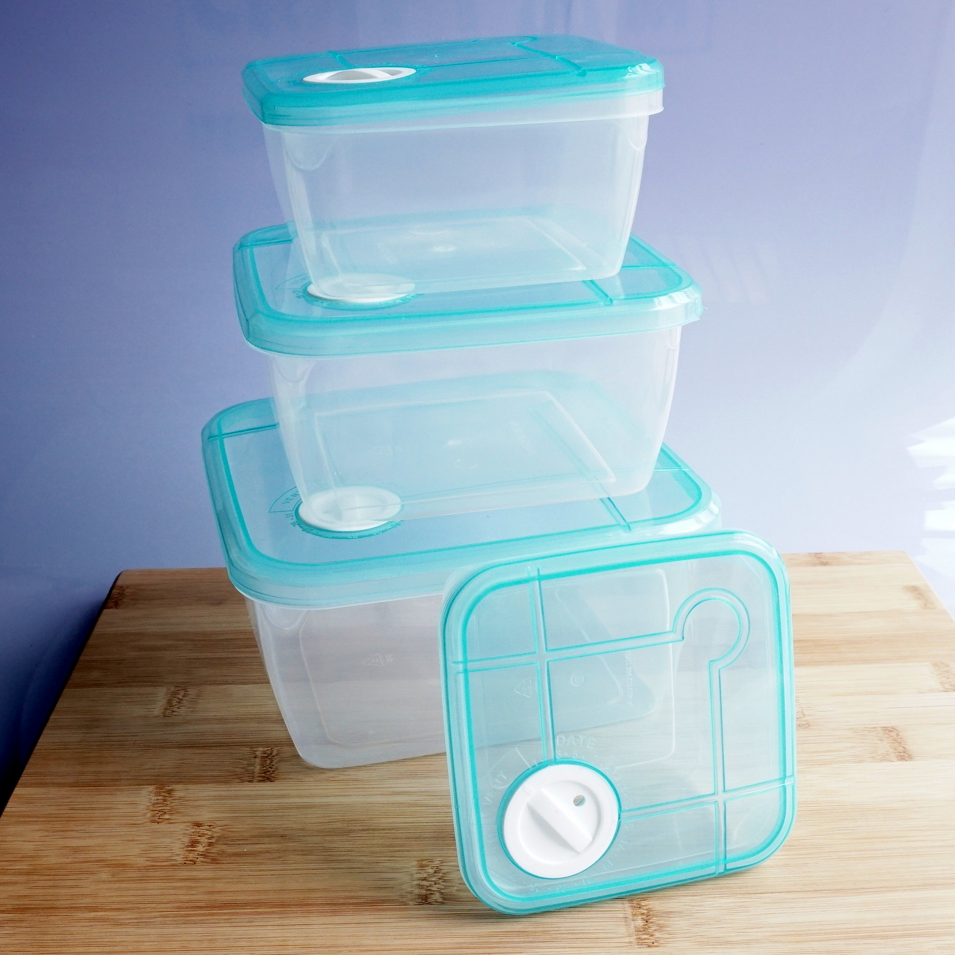Laughing Buddha - 4 Pieces Storage Box (STB-1617) Square