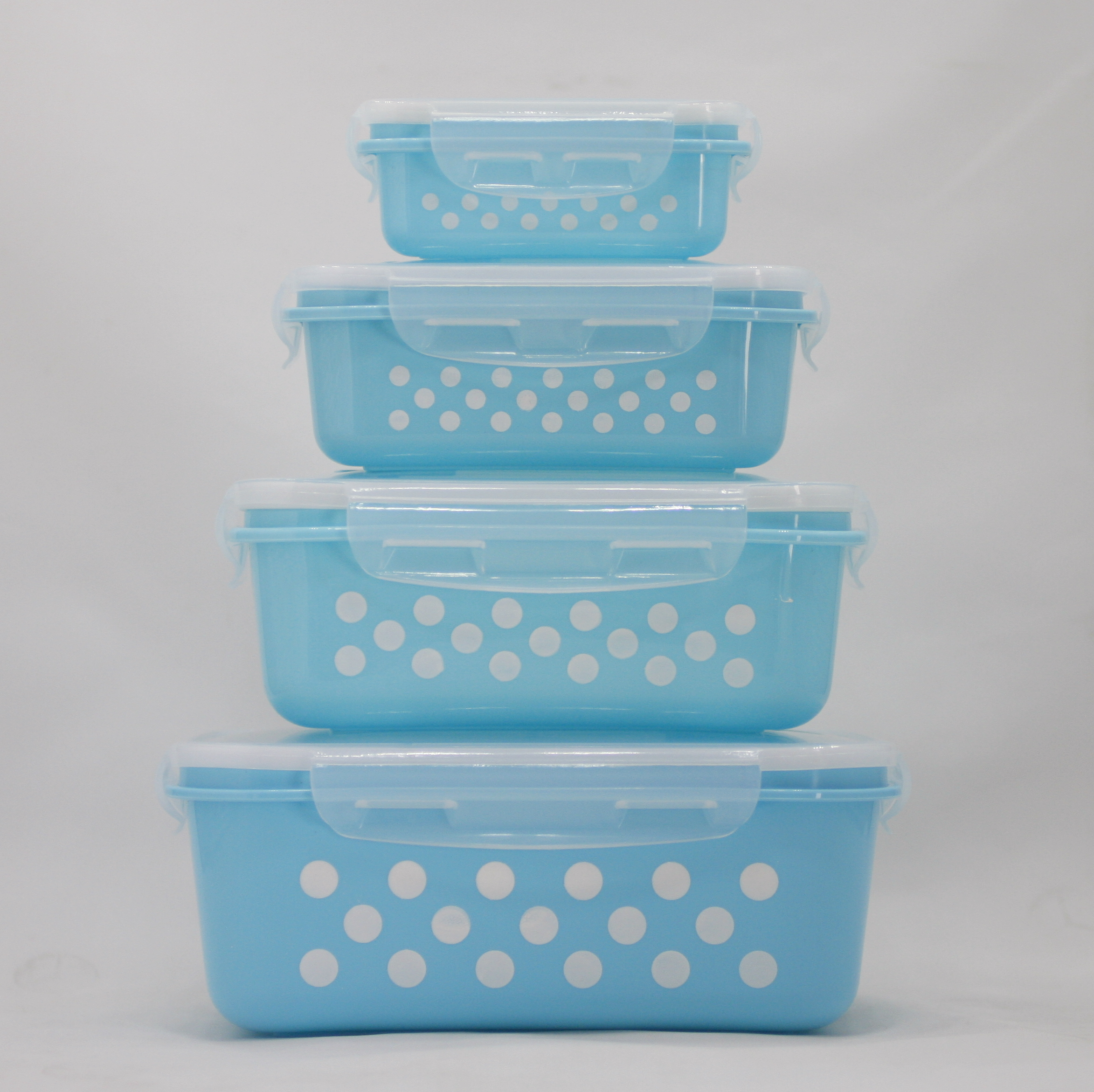 Laughing Buddha - 4 Pieces Storage Box (Fresh Box-8096)