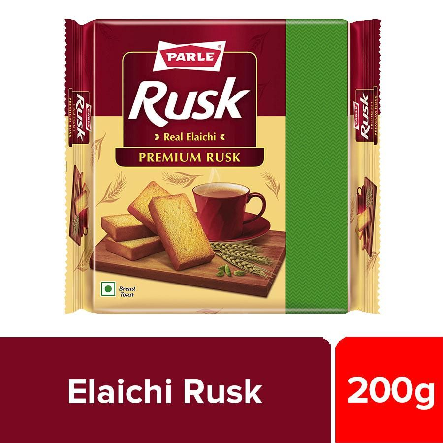 Parle Real Elaichi Rusk Premium Rusk 200gm