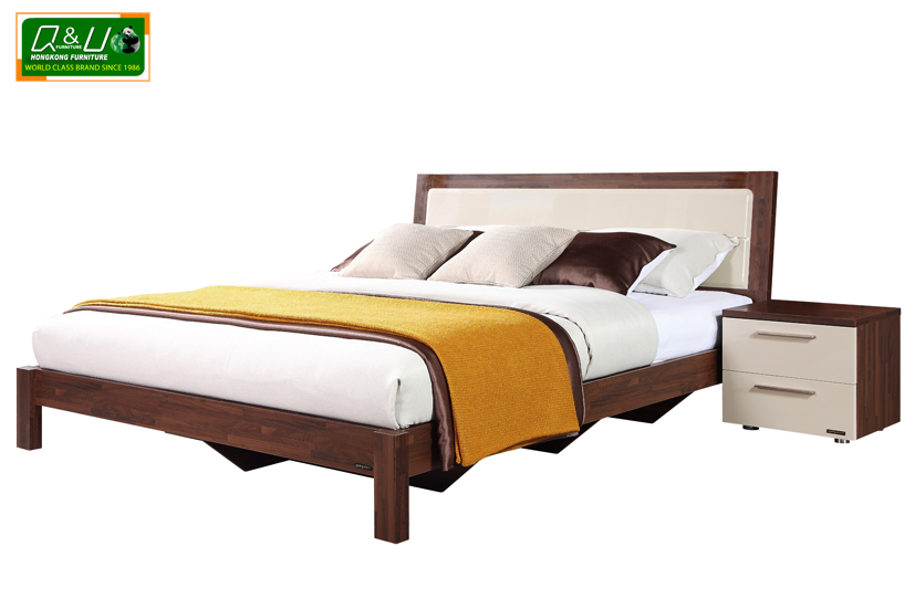 Q&U Furniture - Sketch The Time Design King Size Bed - 61806-1