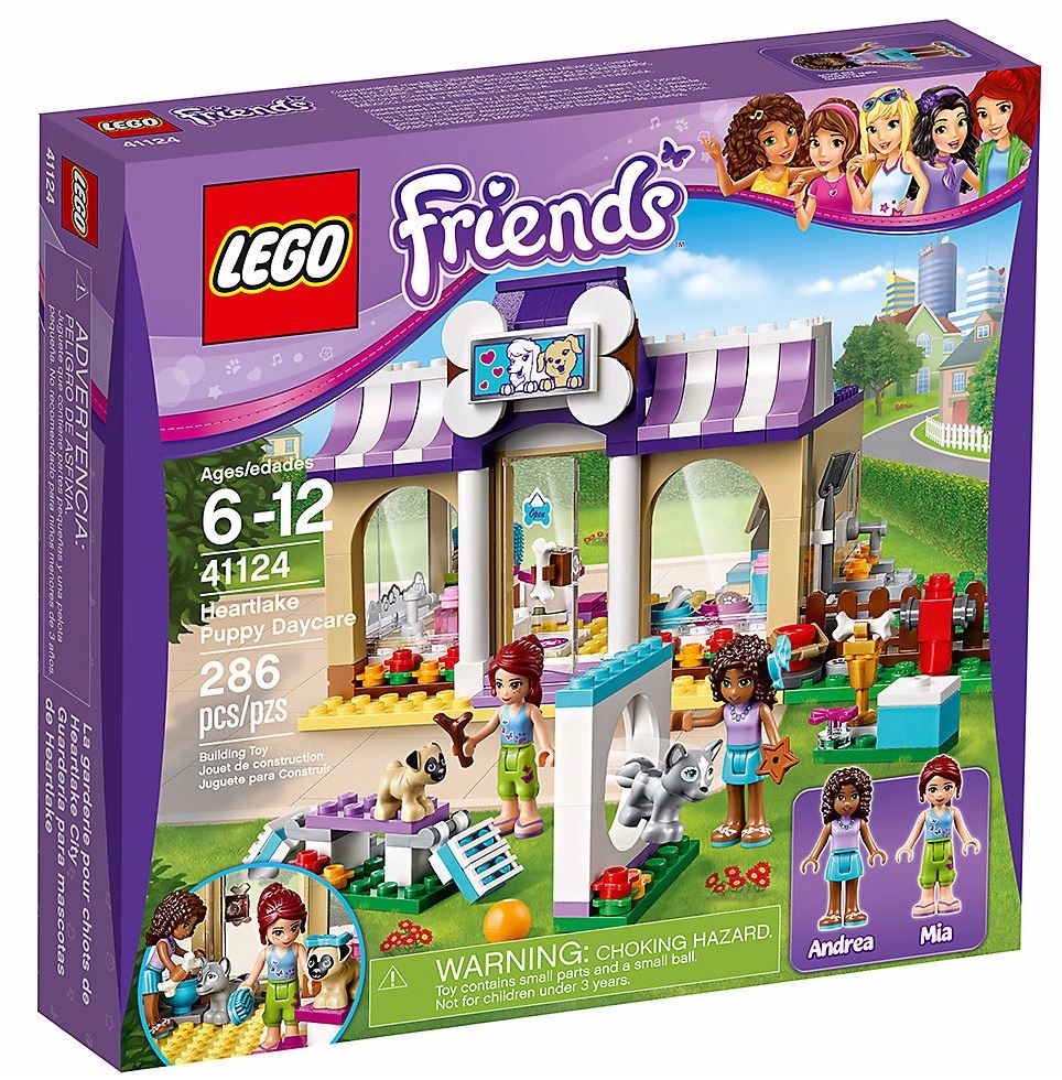 LEGO Heartlake Puppy Daycare 41124