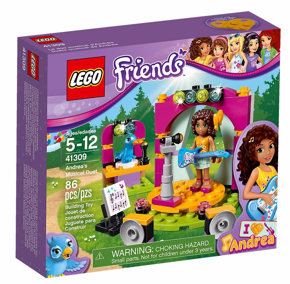 LEGO 41309 Andrea's Musical Duet Building Kit