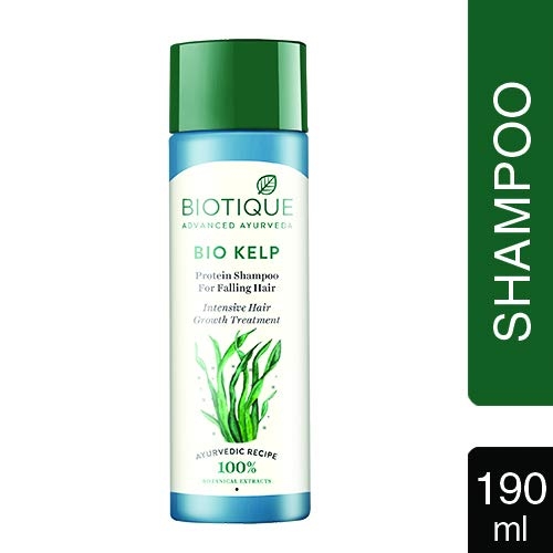 Biotique Bio Kelp Fresh Growth Protein Shampoo For Intensive Hair Growth Treatment 190ml