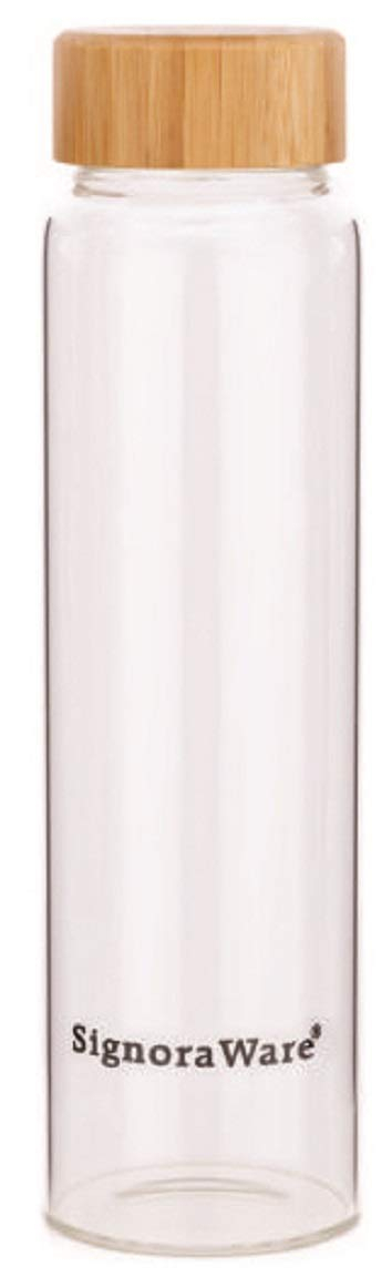 Bamboo Glass Bottle 500ml