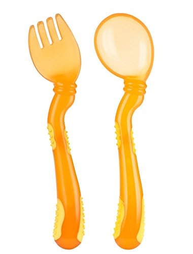 Kidsme Easy Held Soft Grip Spoon and fork Set - 140289T