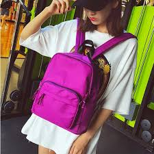 Water Repellent Technology Materials Lightweight Slim Laptop Backpack Purple 41001742
