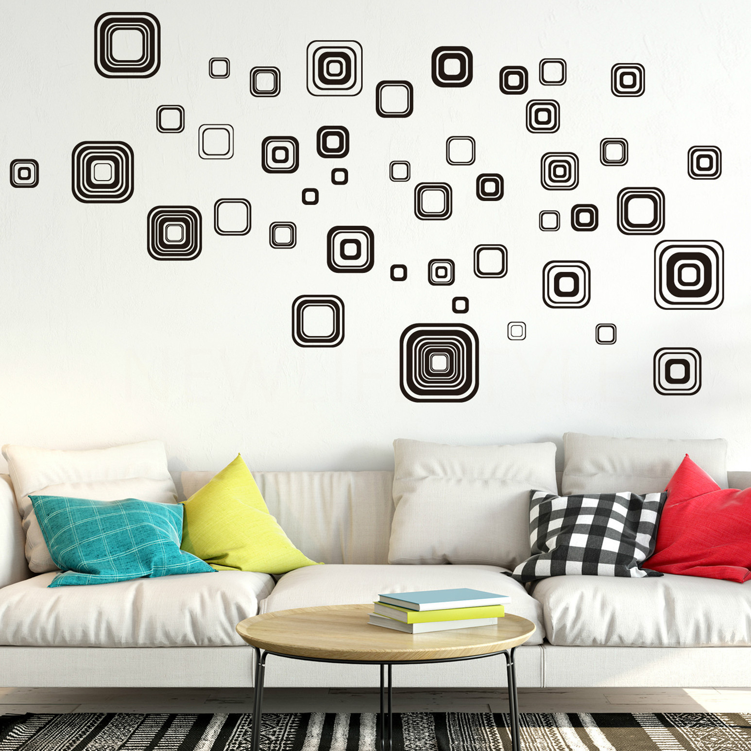 Amazing Geometry Wall Sticker Home Decoration Stickers 43001300 