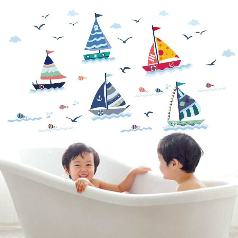 Sailing Boat Sailing Ships Wall Decal Wall Stickers 43001349 