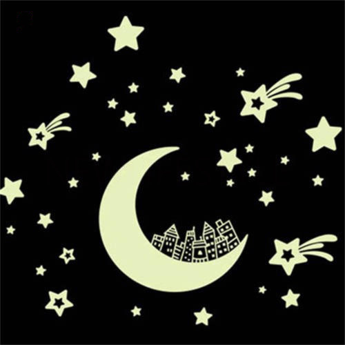Glow In The Dark Luminous Wall Sticker Home Decoration 43001501 