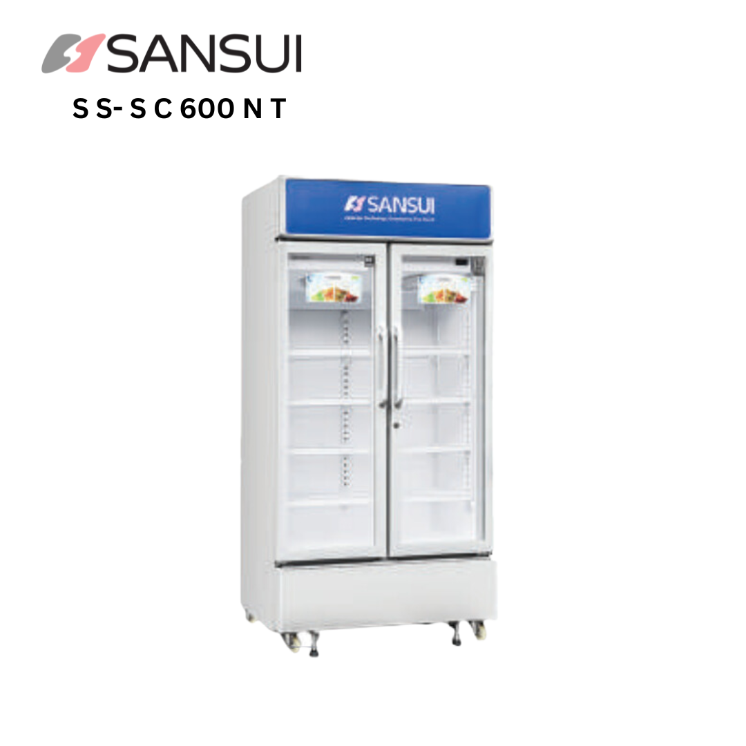 Sansui SS-SC600NT 600 Ltrs Upright Showcase Freezer