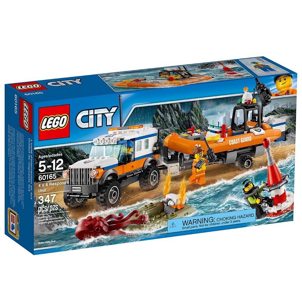 LEGO 60165 City Coast Guard 4 x 4 Response Unit 