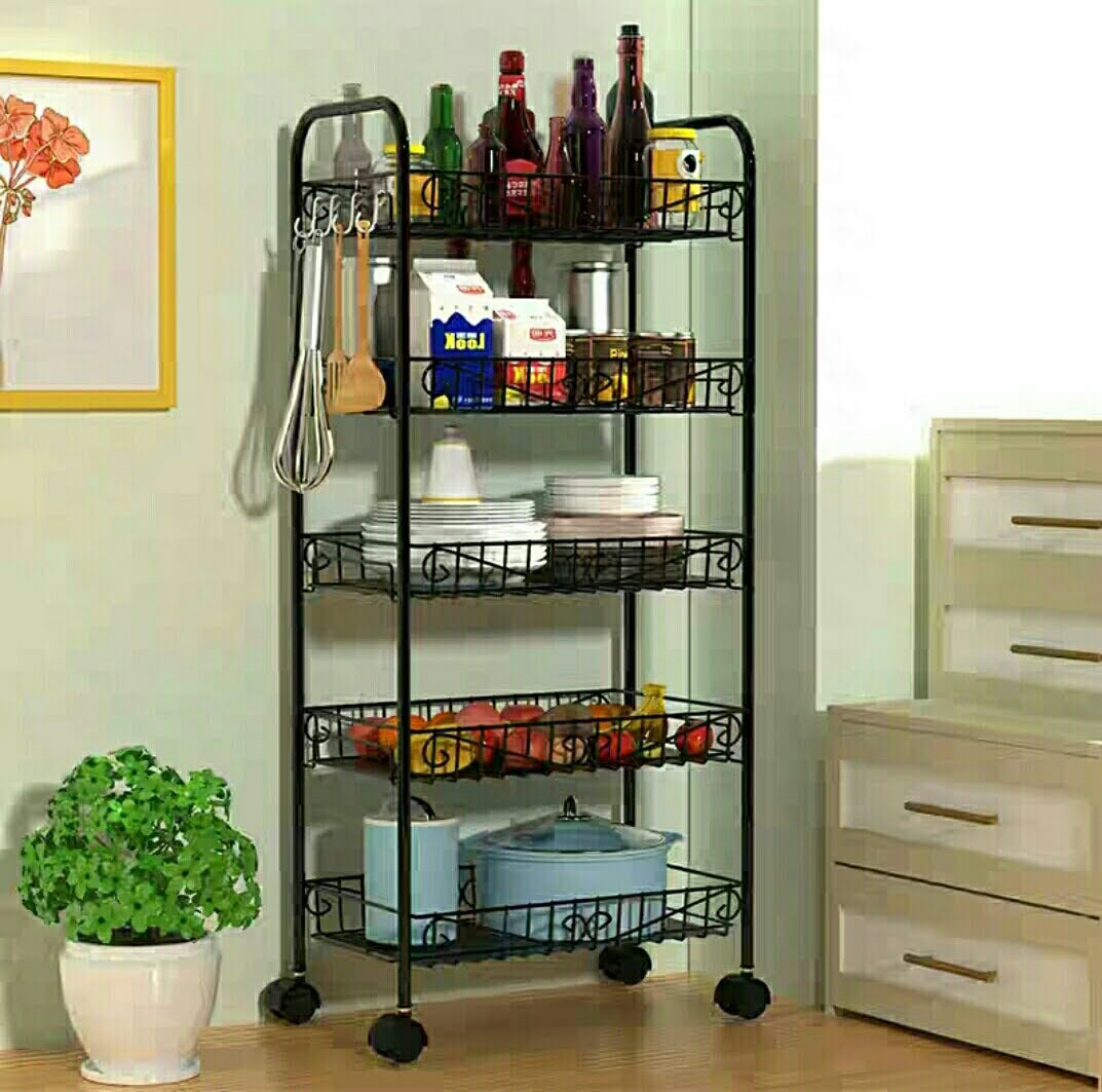 Laughing Buddha - 5 Layer Metal Rack