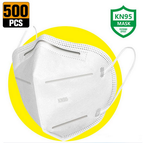 500 Pcs - KN95 Mask Without Filter