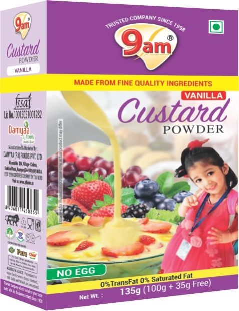 9am Custard Powder 135g
