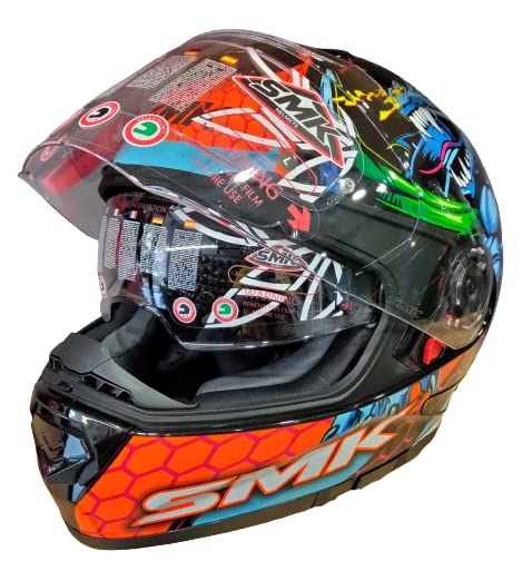 Smk Helmet Twister Dragon GL258 Full Face Helmets