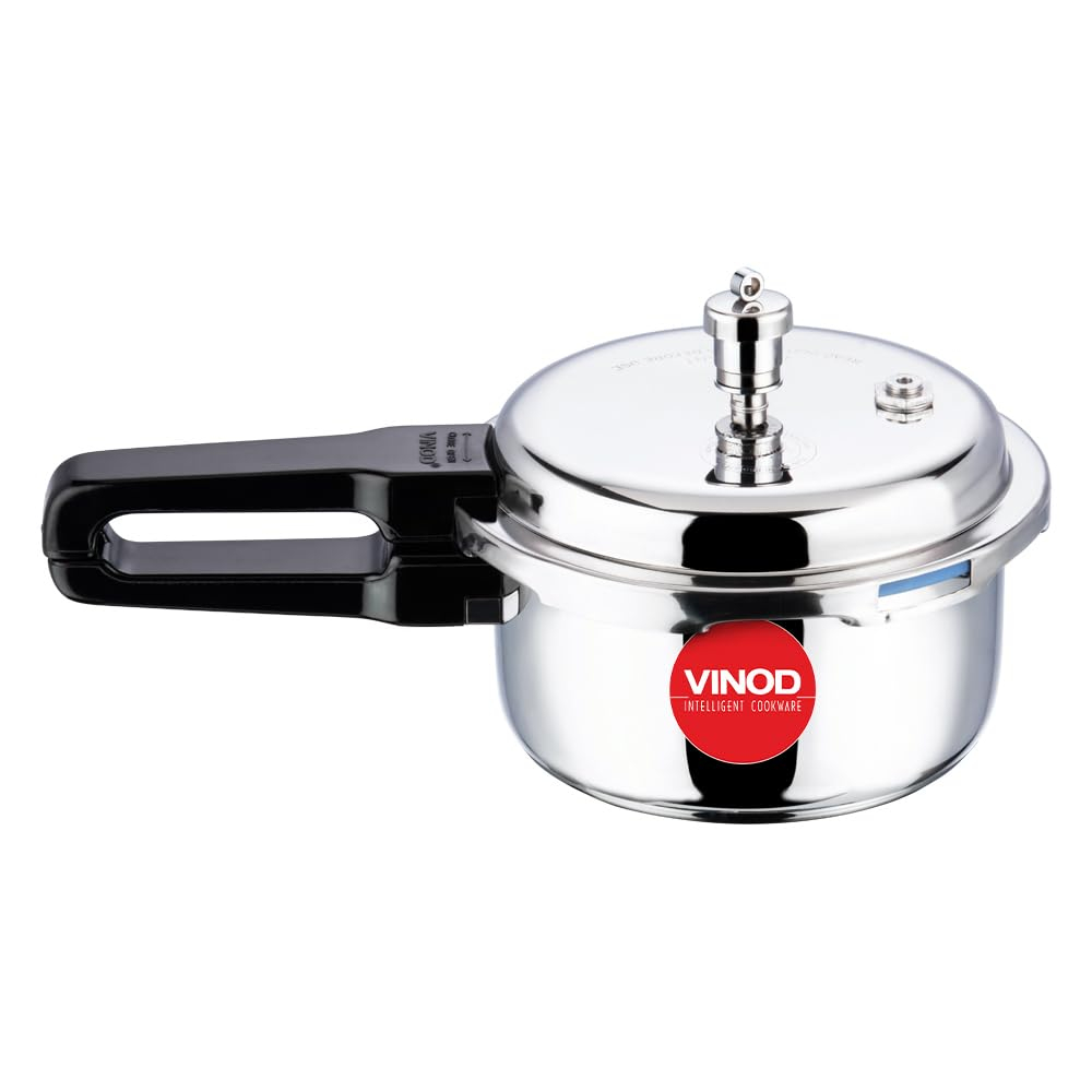 Vinod Platinum Triply Stainless Steel Outer Lid Pressure Cooker 5L