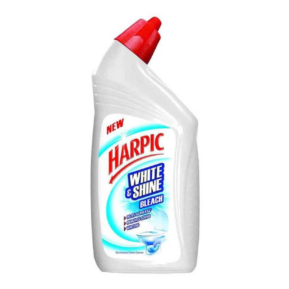 Harpic White & Shine Bleach Toilet Cleaner 500ml