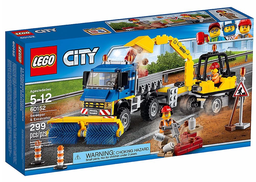 LEGO Sweeper & Excavator 60152