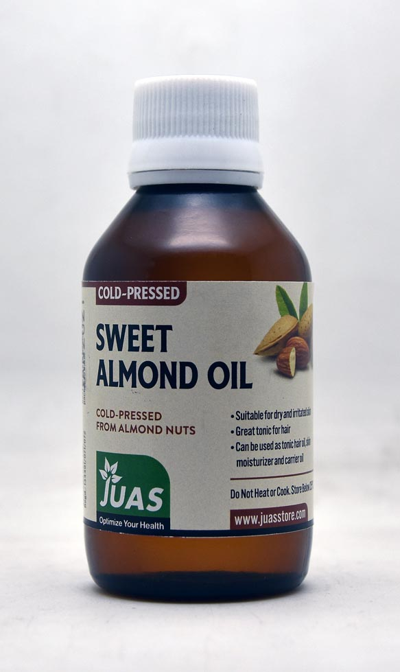 Juas Cold Pressed Sweet Almond Oil 120ml