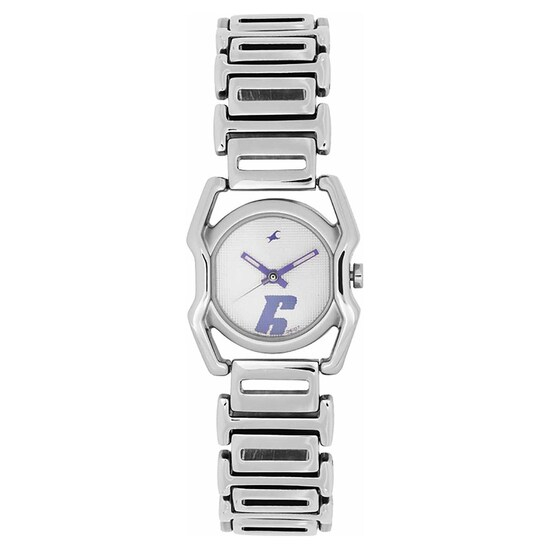 Fastrack Analogue White Dial Women's Watch - 6100SM01