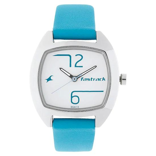 Fastrack Analog Grey Dial Girls Watch NK6162SL02