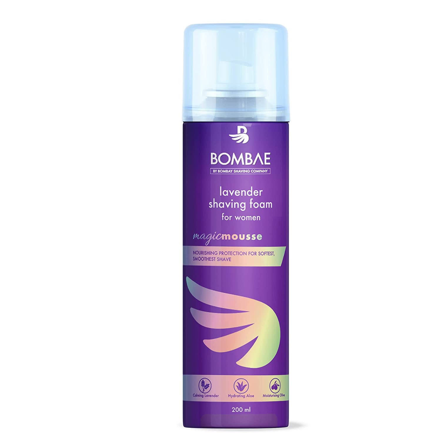 Bombay Shaving Ultra Sensitive Shaving Foam for Women,200 ml (33% Extra) with Lavender & Argan
