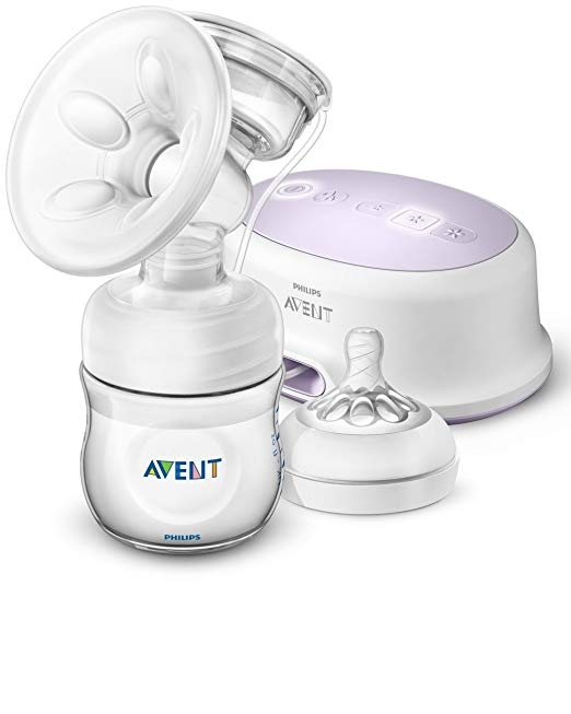Philips Avent Natural Comfort Single ElectrIc Breast Pump SCF332/31