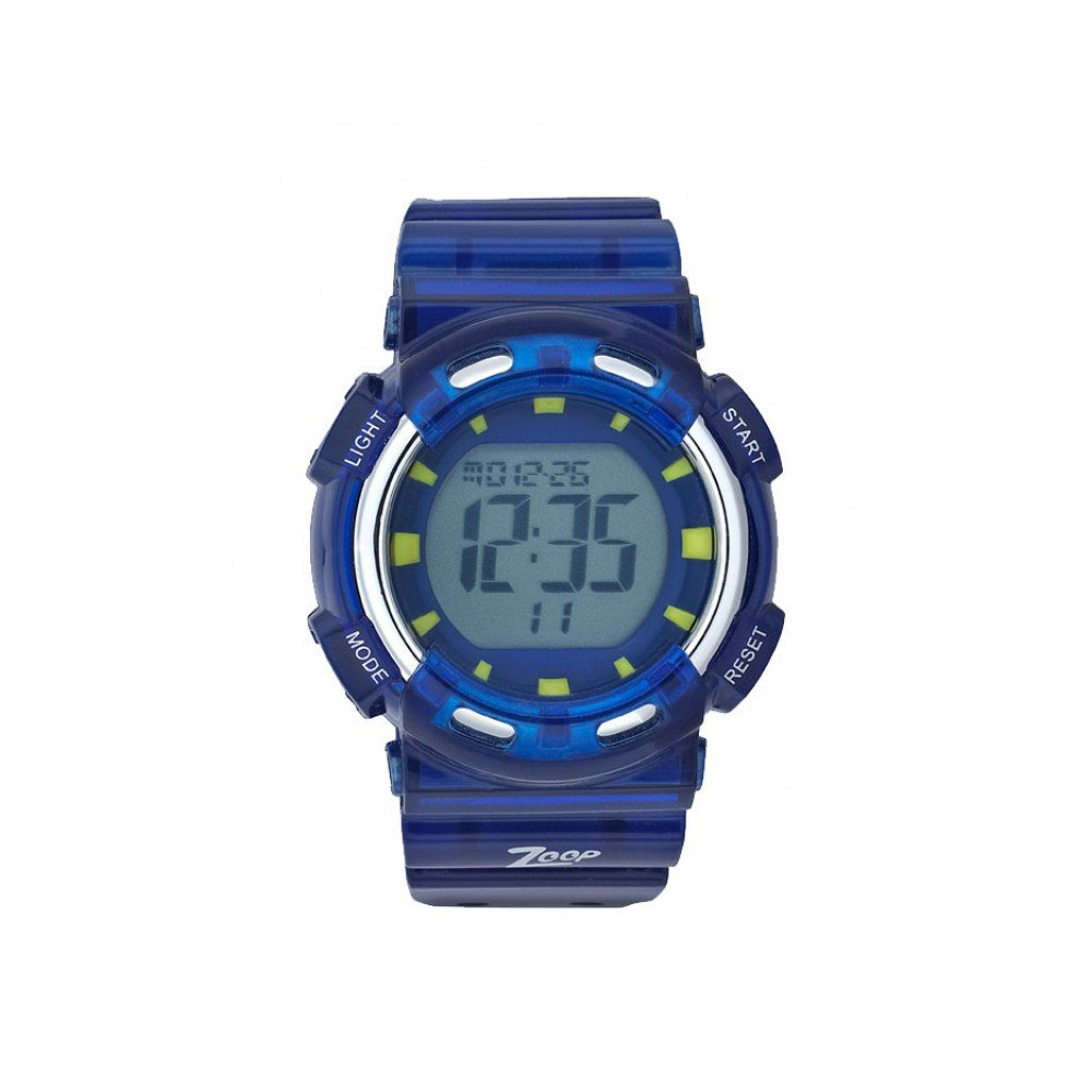 Titan Digital Bluish Grey Dial Children's Watch NKC3026PP02