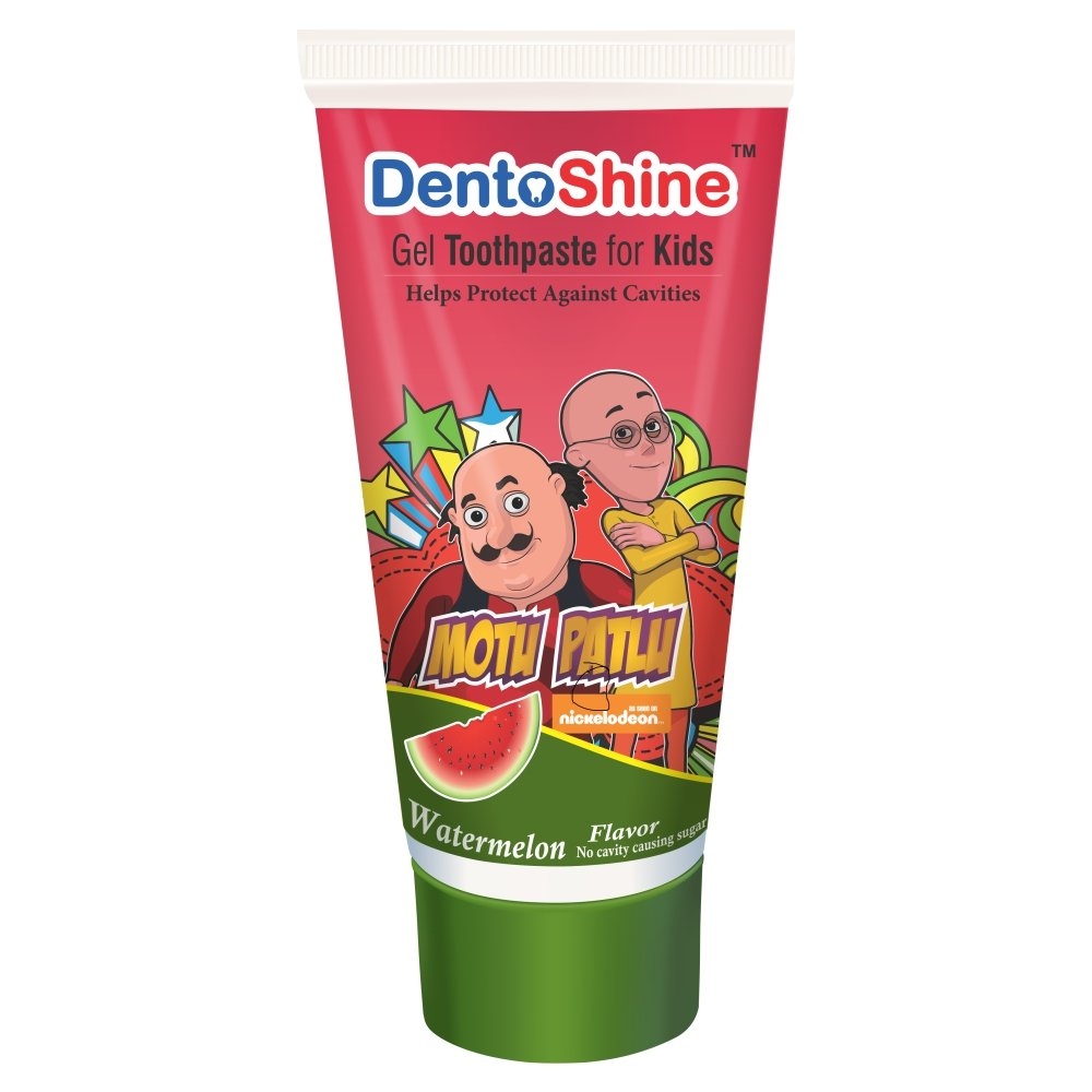 Dentoshine Gel Toothpaste For Kids 80gms (Watermelon Flavor)