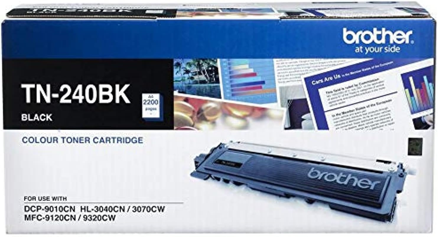 Brother TN-240BK Black Toner Cartridge