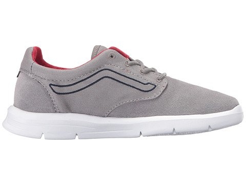 VANS KIDS POP  ISO 1.5-4-(Pop) frost gray/racing red