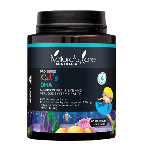 Nature's Care Australia Kid's DHA, 60 Capsules