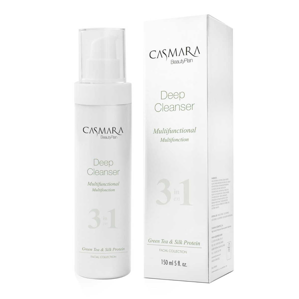 Casmara 3 in 1 Cleanser Deep Cleansing 150ml