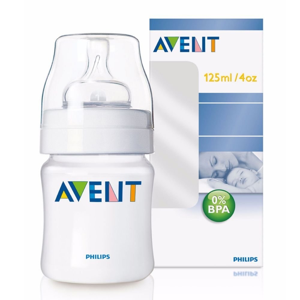 Philips Avent SCF680/17 PP New-Born Feeding Bottle Flow Teat 125 ml