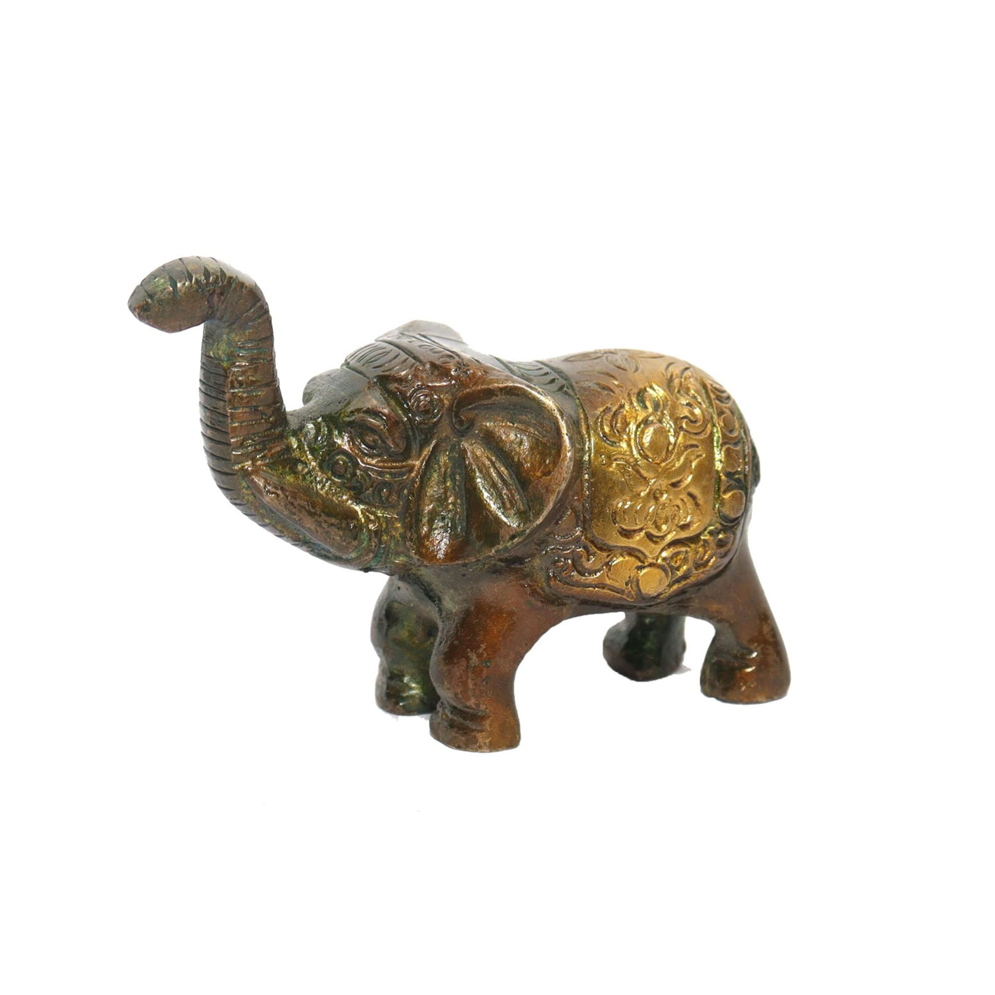Seven Chakra Handicraft - 6cm Size Elephant Statue