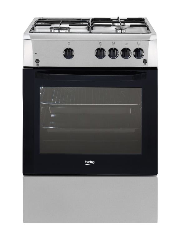 Beko Free Standing Oven / CSG 63011 GS / 3 Gas + 1 Hot Plate