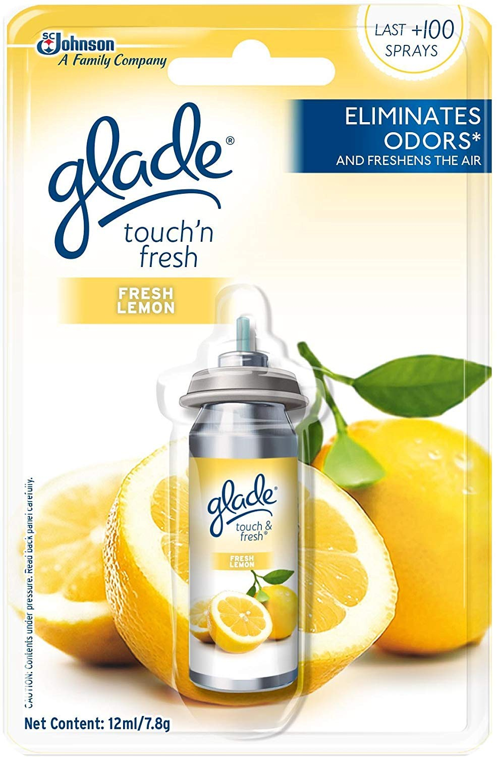 Glade Touch & Fresh Lemon Air Freshener 12ml
