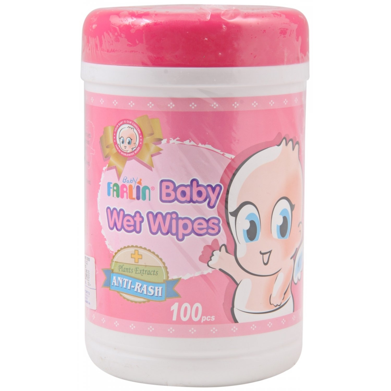 Farlin Wet Wipes 100`s Anti Rush DT-008A