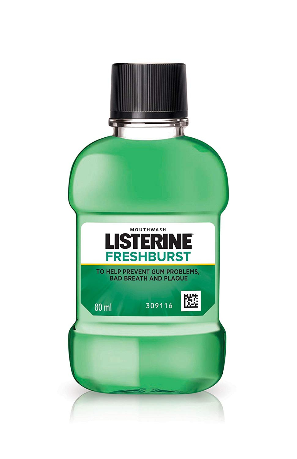 Listerine Fresh Burst Mouthwash 80ml