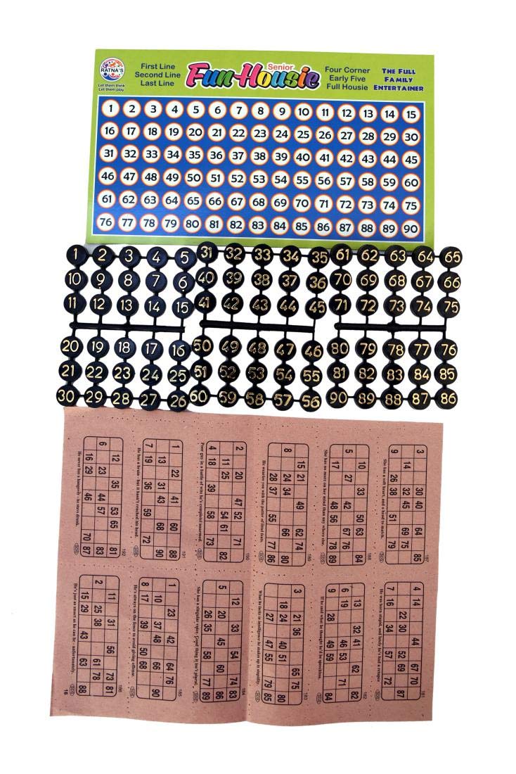 Ratnas Fun Housie 180 Tickets 1263