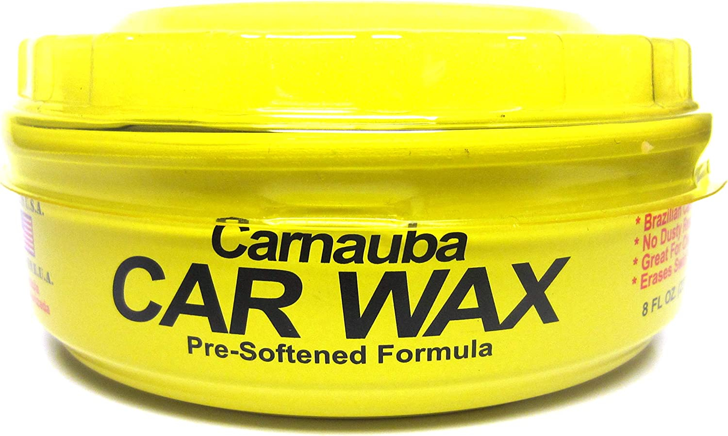 Treatment Carnauba Paste Wax/applicator 8oz