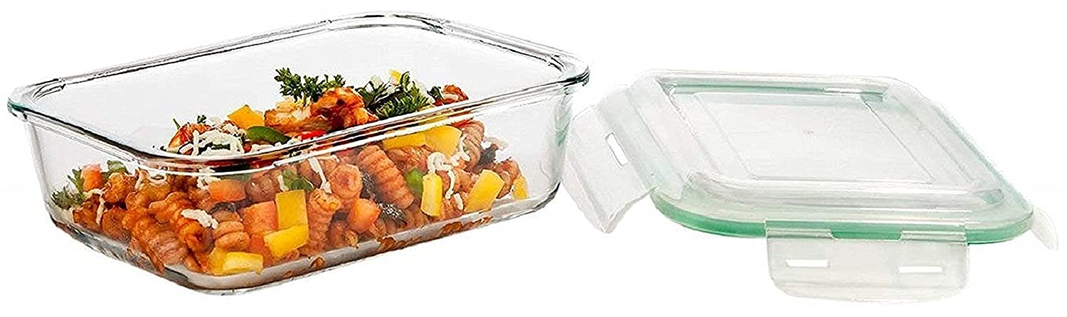 Lock N Store Glass Rectangular 1500ml