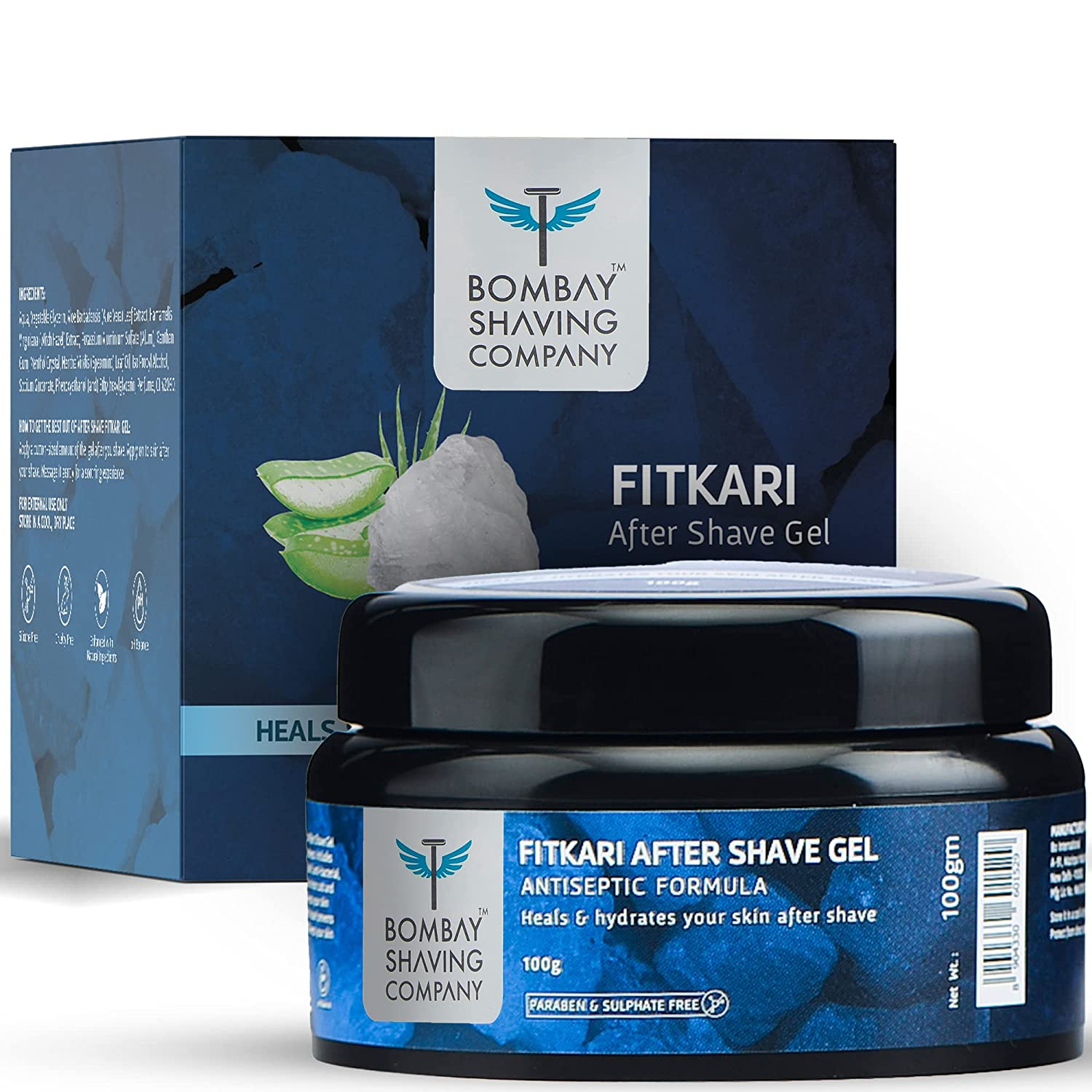 Bombay Shaving Company Fitkari After Shave Gel For Men -100g